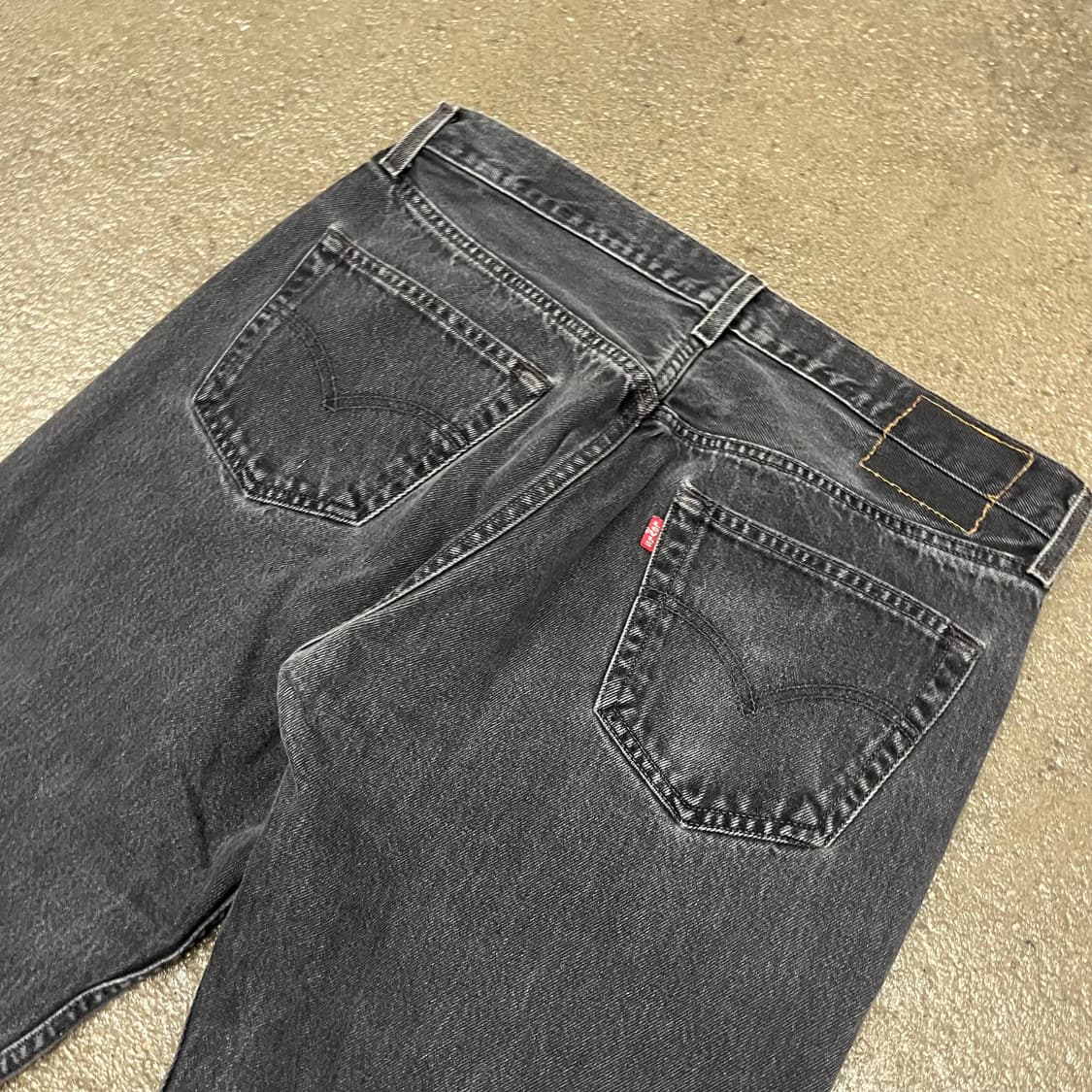 90s 리바이스501 블랙진 (34“) 상품이미지4