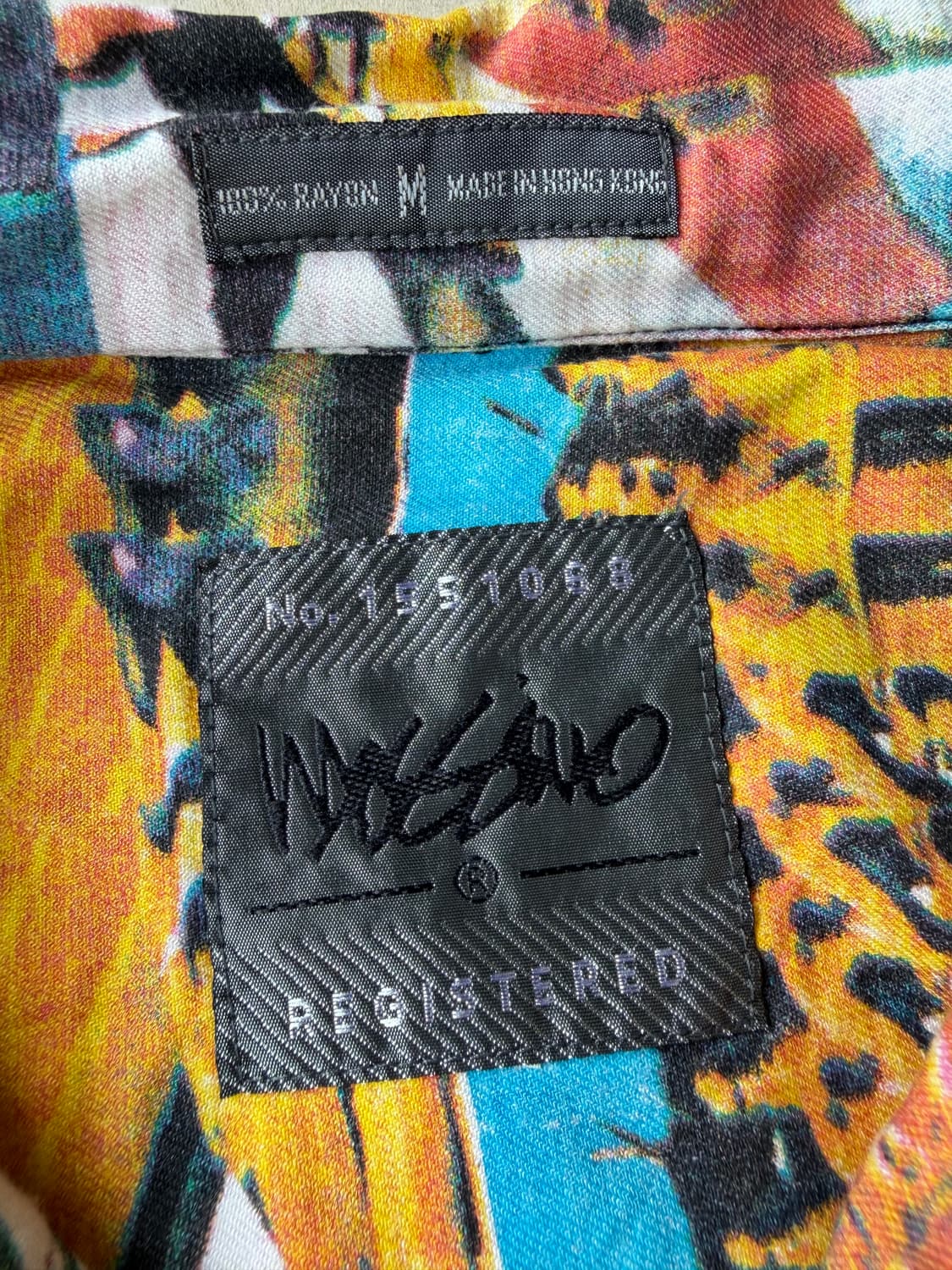 Mossimo 해변 프린트 90s 빈티지 셔츠 상품이미지3