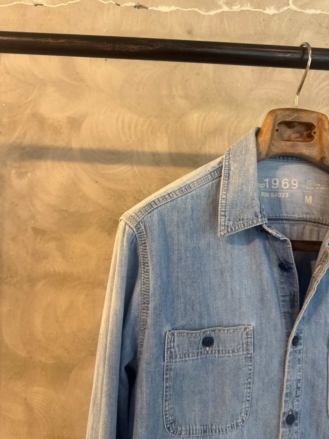 GAP 갭 1969 데님 셔츠 슬림100 상품이미지4