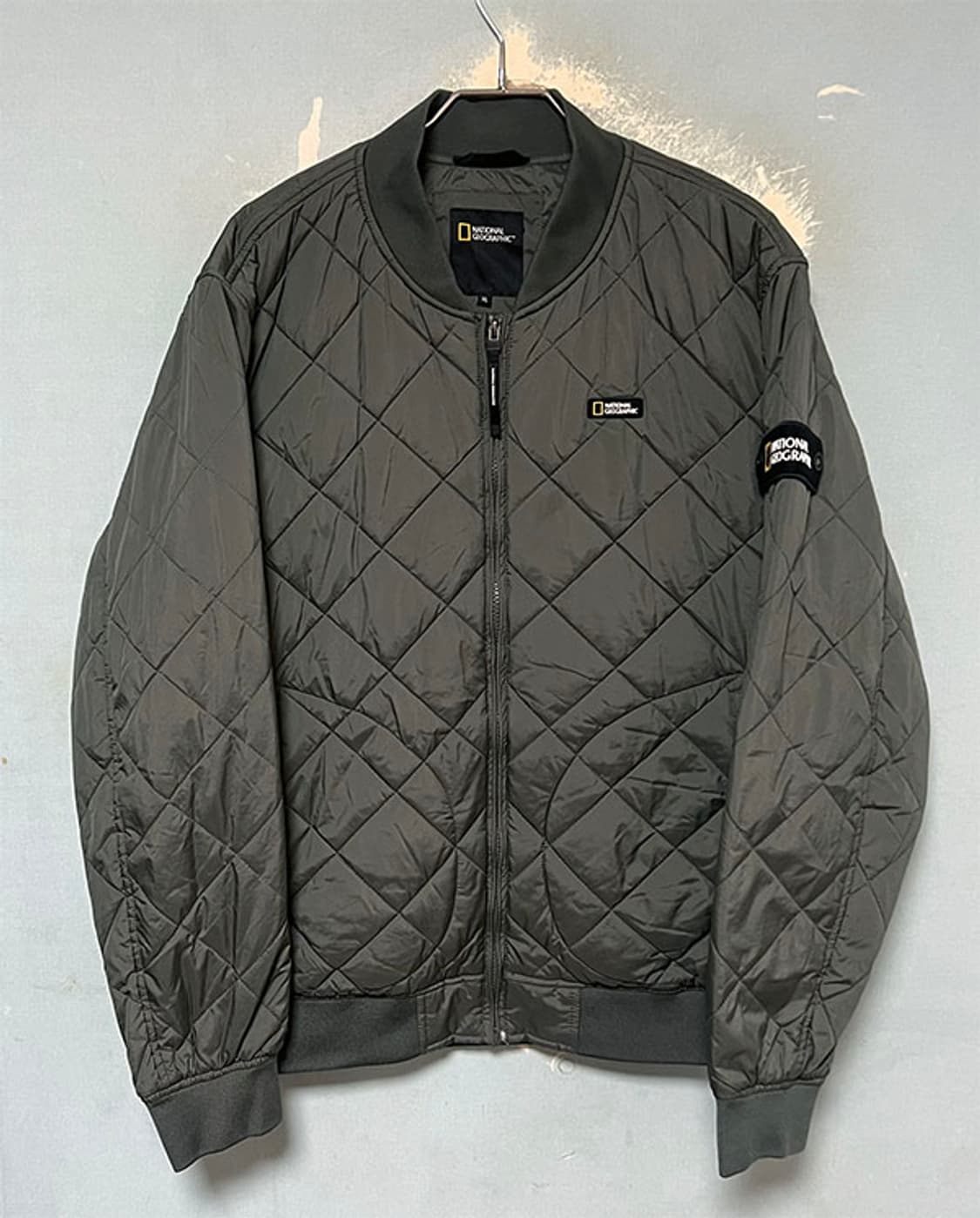 내셔널지오그래픽 남자 퀼팅자켓 항공점퍼 XL 105  상품이미지1