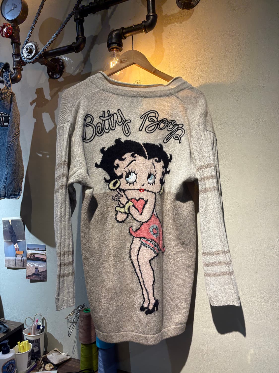 베티붑 자수 가디건 상품이미지1