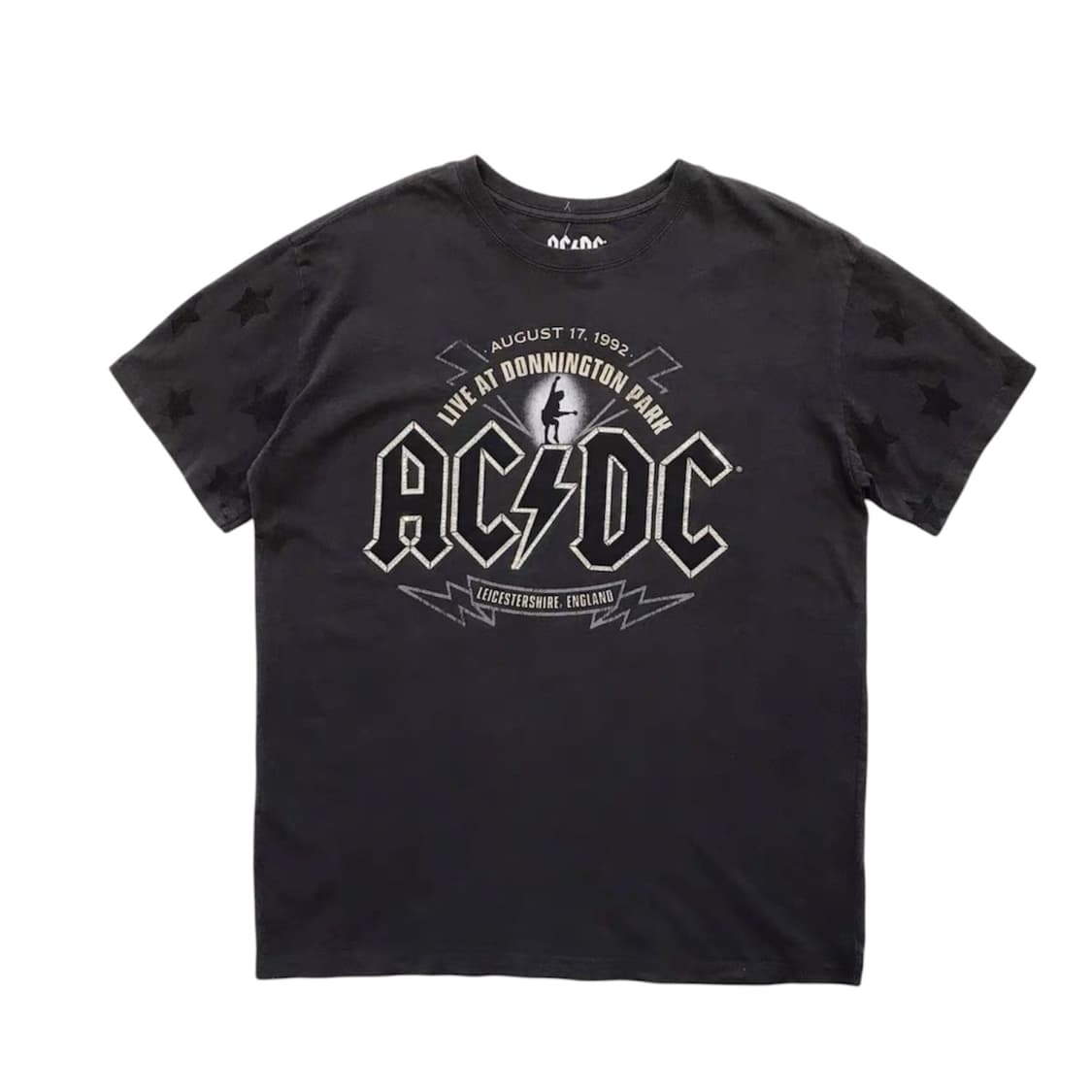 AC/DC 큐빅로고 복각 밴드티  상품이미지2