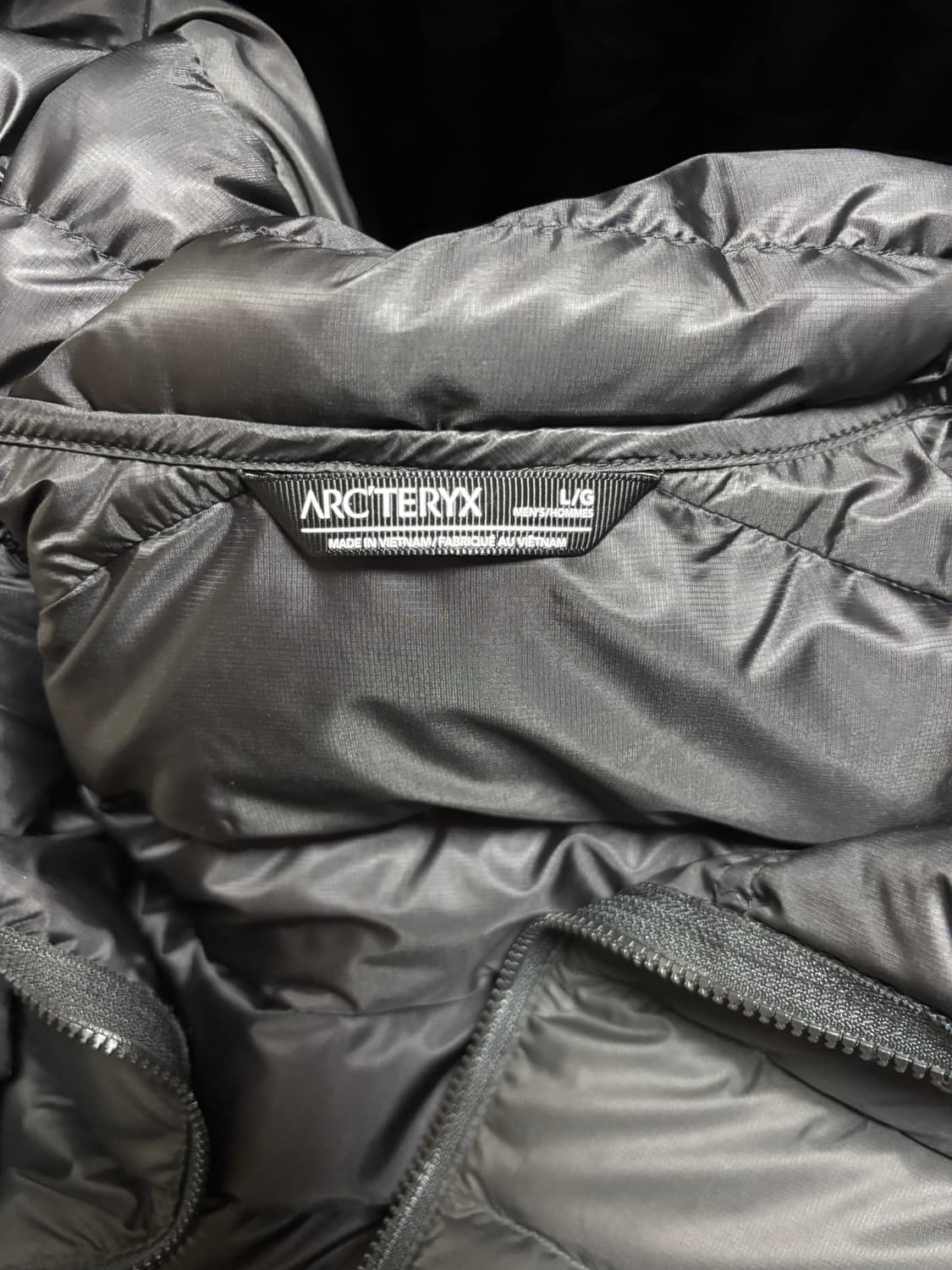 아크테릭스 세륨 후디 블랙 L 상품이미지6