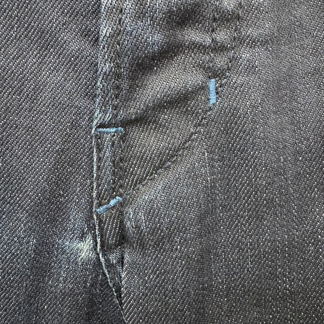 디젤 블랙 데님 팬츠 남/31 상품이미지4