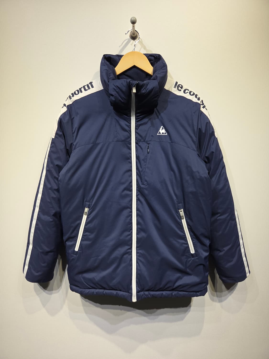 르꼬끄 스포르티브 레터링 덕다운 패딩 점퍼 상품이미지2