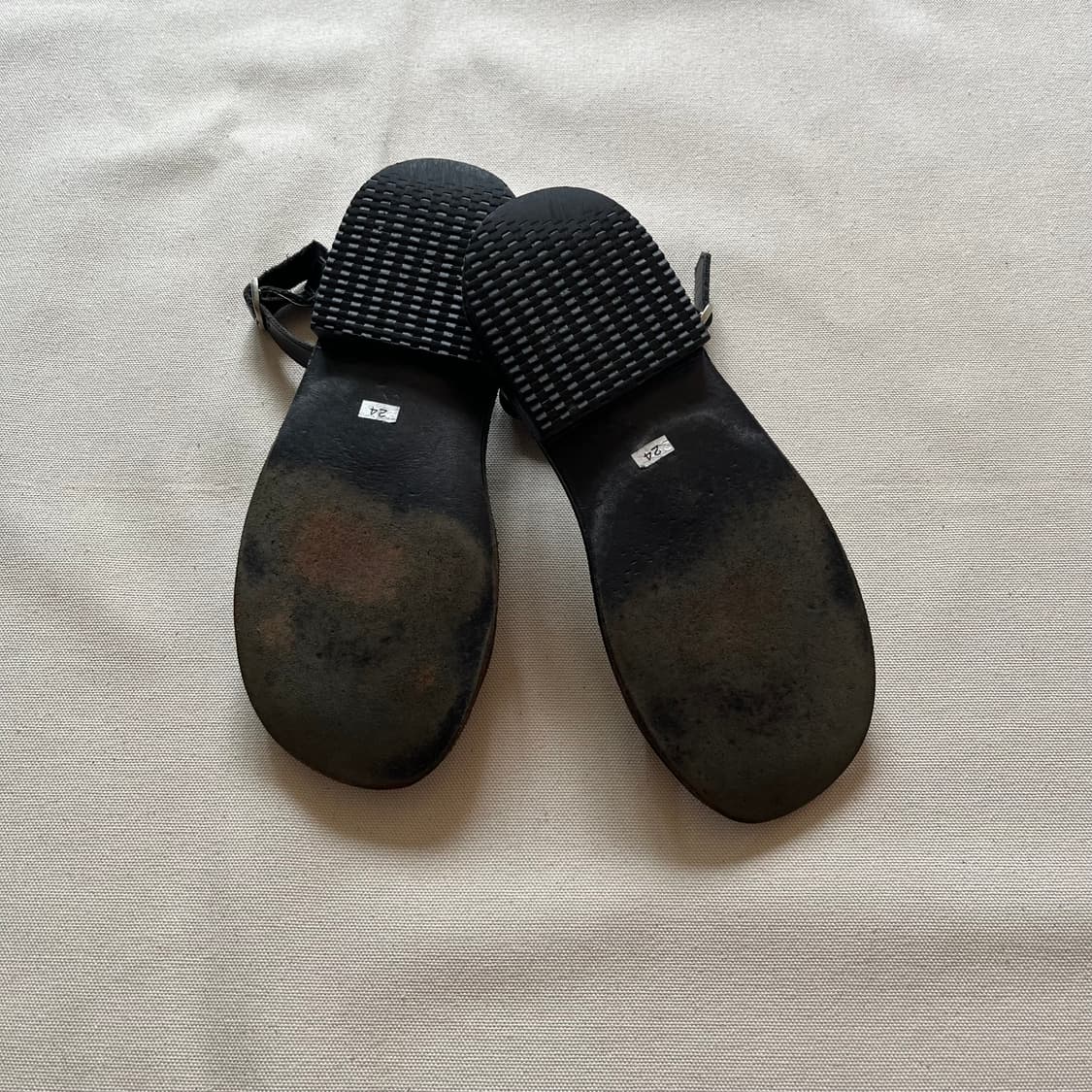 꼼데가르송 트리콧 스트랩 샌들 상품이미지9