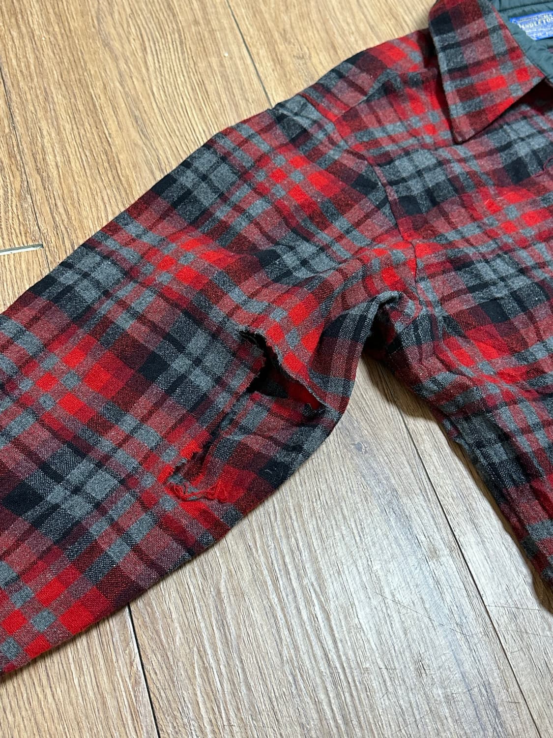[펜들턴] •80s Pendleton Wool Flannel Shirt 상품이미지3