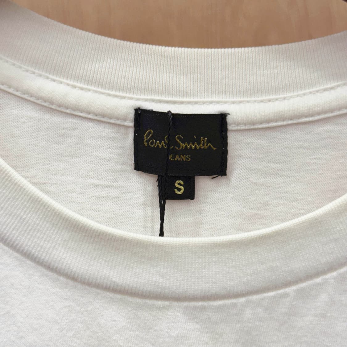 폴스미스 코튼 반팔 티셔츠 더 스트레인저스 프린팅 디테일 화이트 상품이미지7