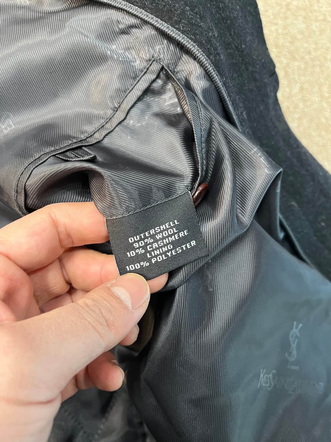  YSL 입생로랑 핸드매이드 코트 상품이미지6