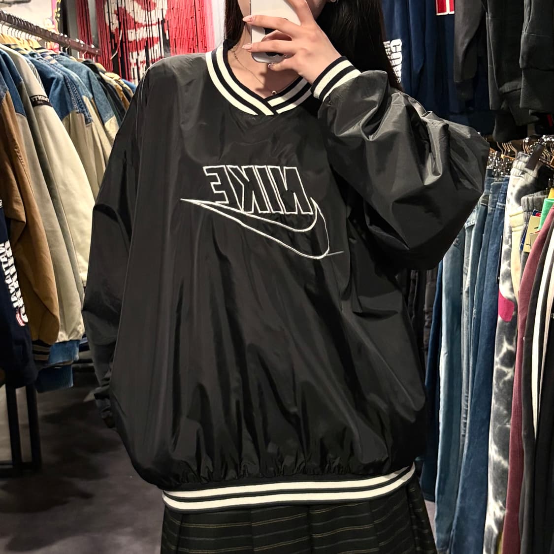 [IM] Nike 나이키 스우시 웜업 블랙 상품이미지2