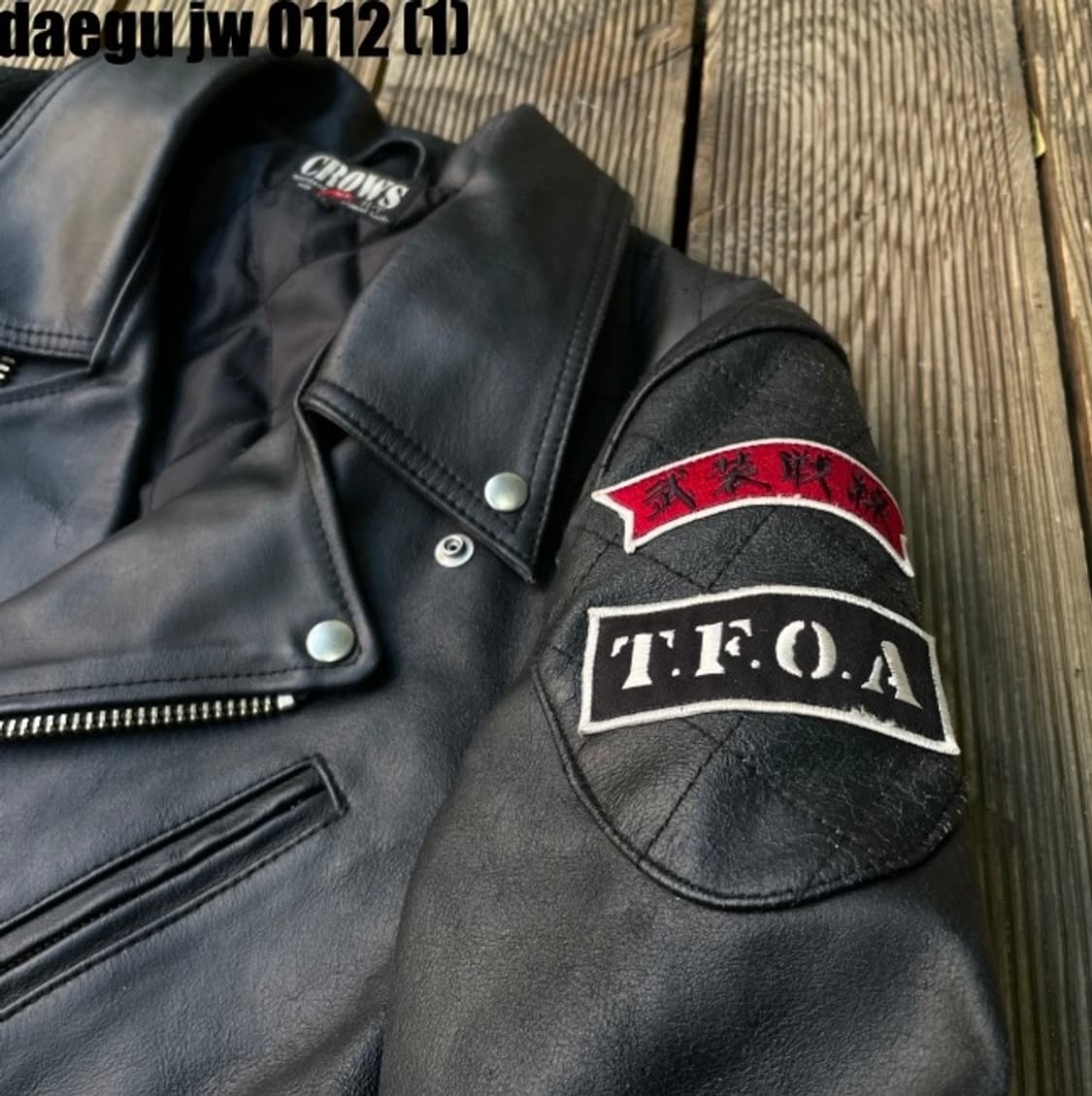 Crows 가죽자켓 상품이미지5