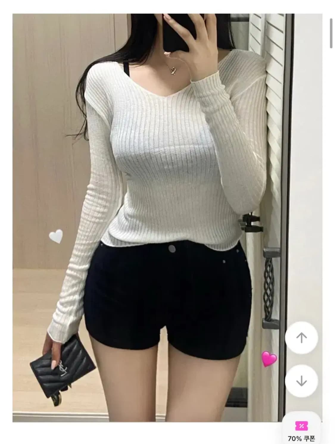 에이블리 쫀득 하이웨스트 숏팬츠 상품이미지1