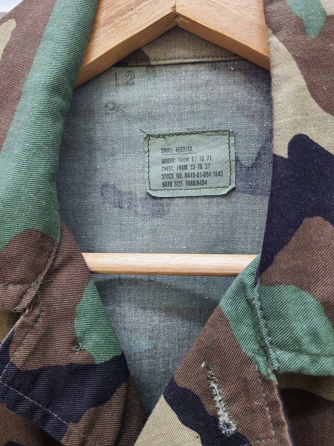 미군 우드랜드 밀리터리 야상 자켓 상품이미지3