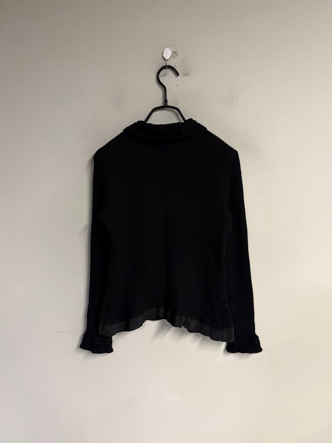 HIROKO BIS ruffle layered cardigan  상품이미지5