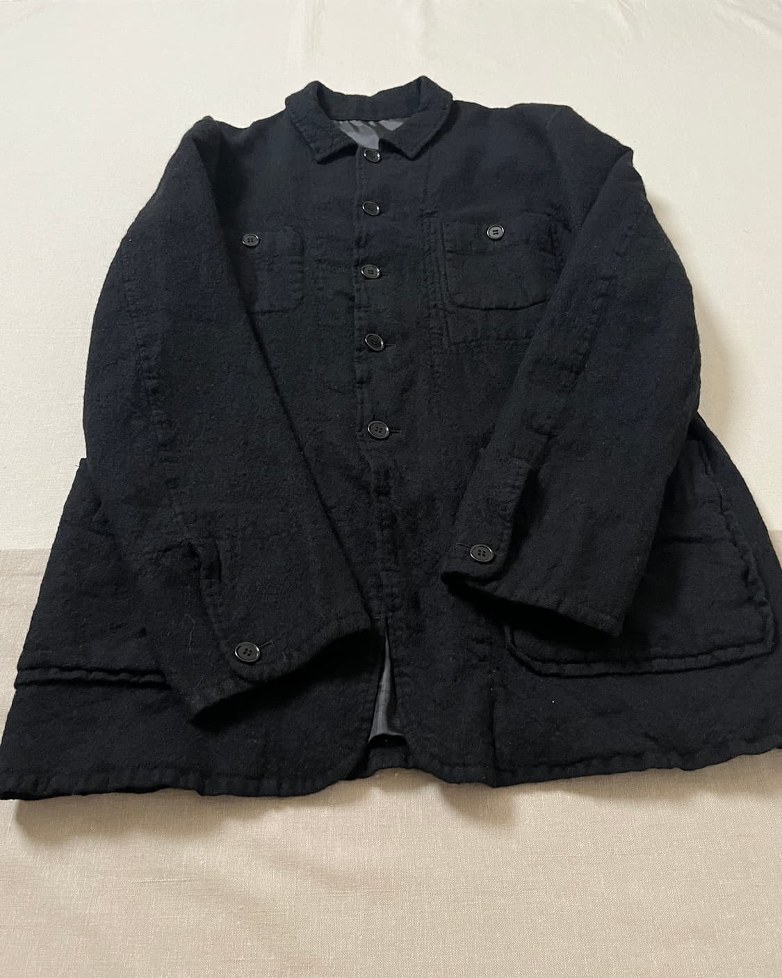 언더커버 11aw 미러기 축융 울 초어자켓 undercover 워크자켓 상품이미지4