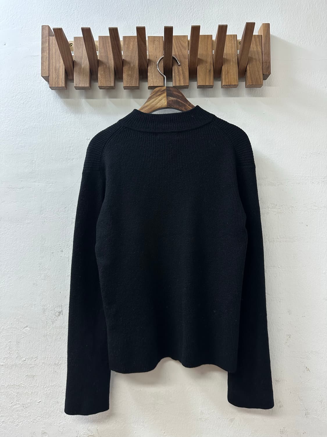 BURBERRY 버버리 BLACK LABEL 블랙 집업 니트 가디건 상품이미지5