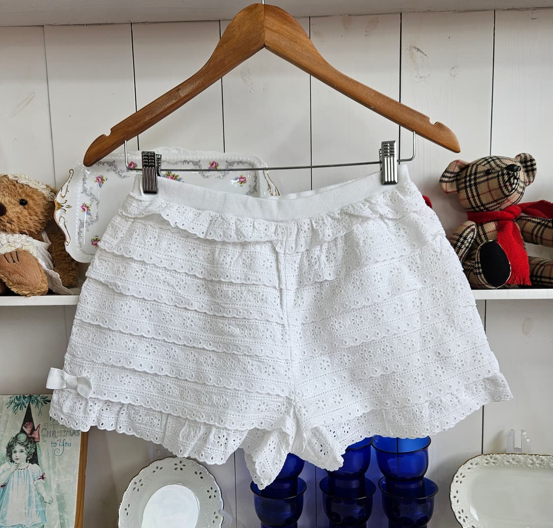 레이스 큐롯팬츠 상품이미지5