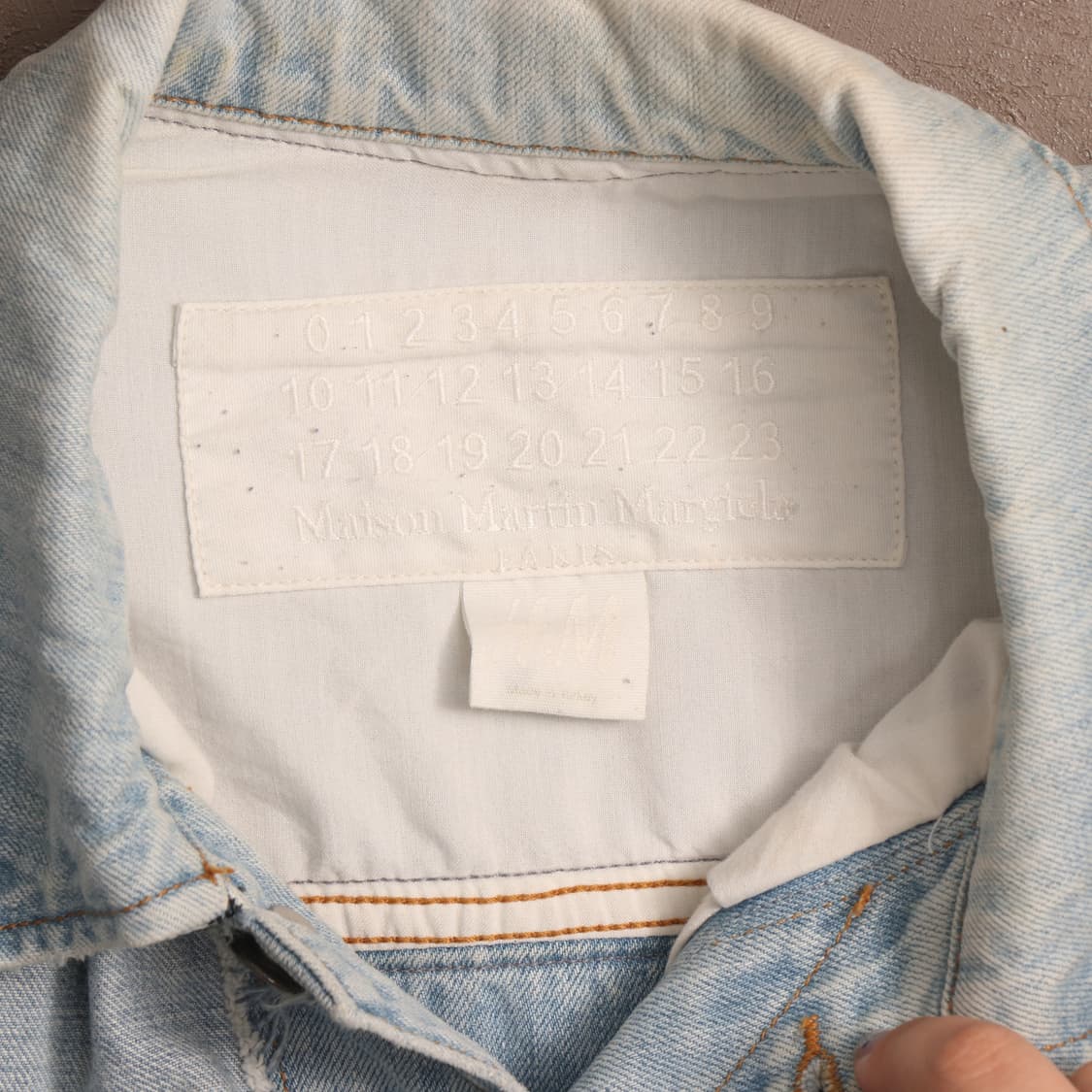 메종 마르지엘라 연청 데님자켓 A1457 상품이미지3