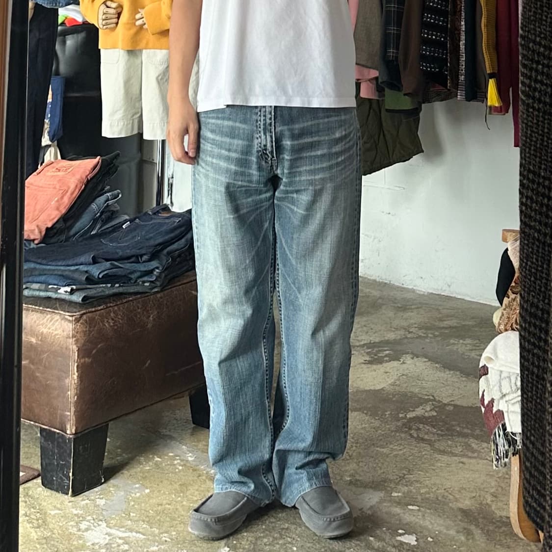 (착용컷) 리바이스 503 (남성용 33) 상품이미지3