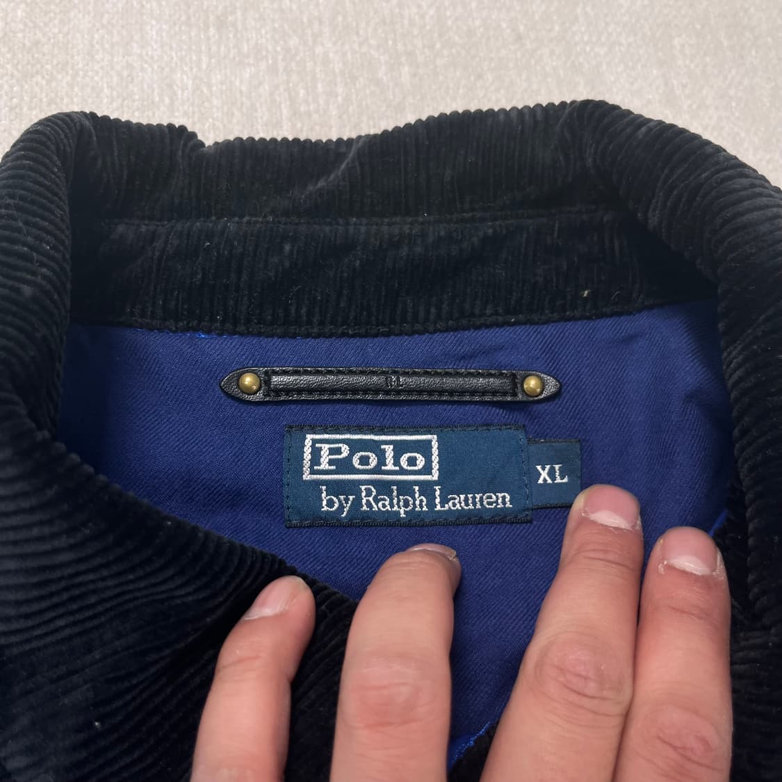 105 폴로 랄프로렌 코듀로이 퀄팅 자켓 상품이미지2