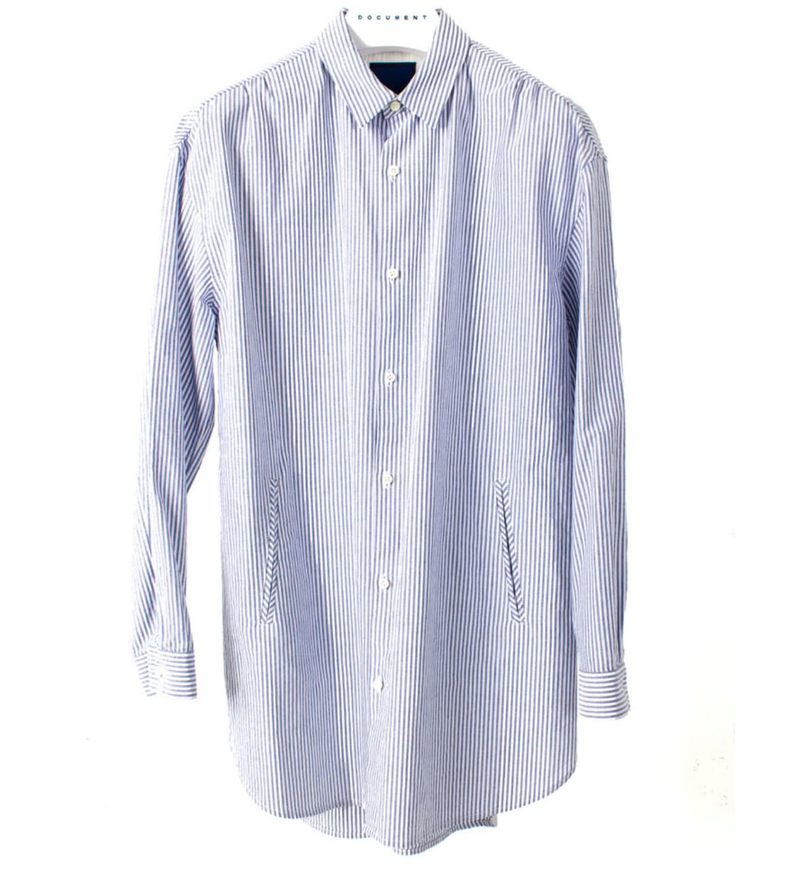 DOCUMENT 스트라이프 롱 셔츠 XL 상품이미지1