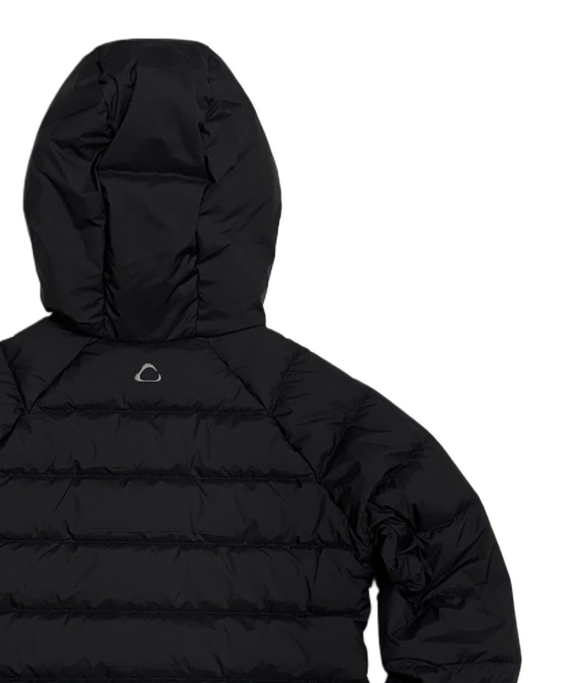 YUE project 후드 패딩 경량패딩 블랙 상품이미지6