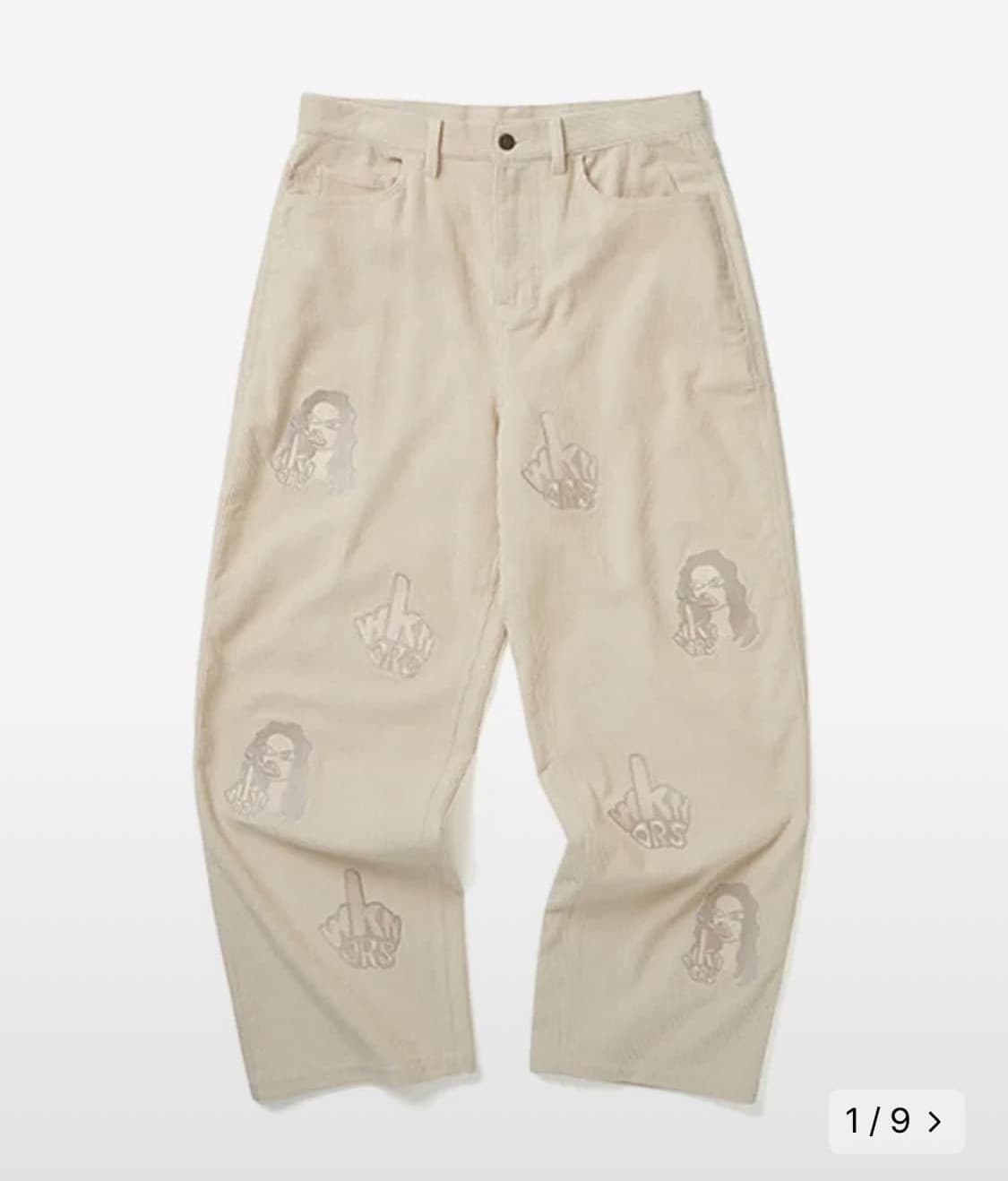 위캔더스 코듀로이 바지 상품이미지1