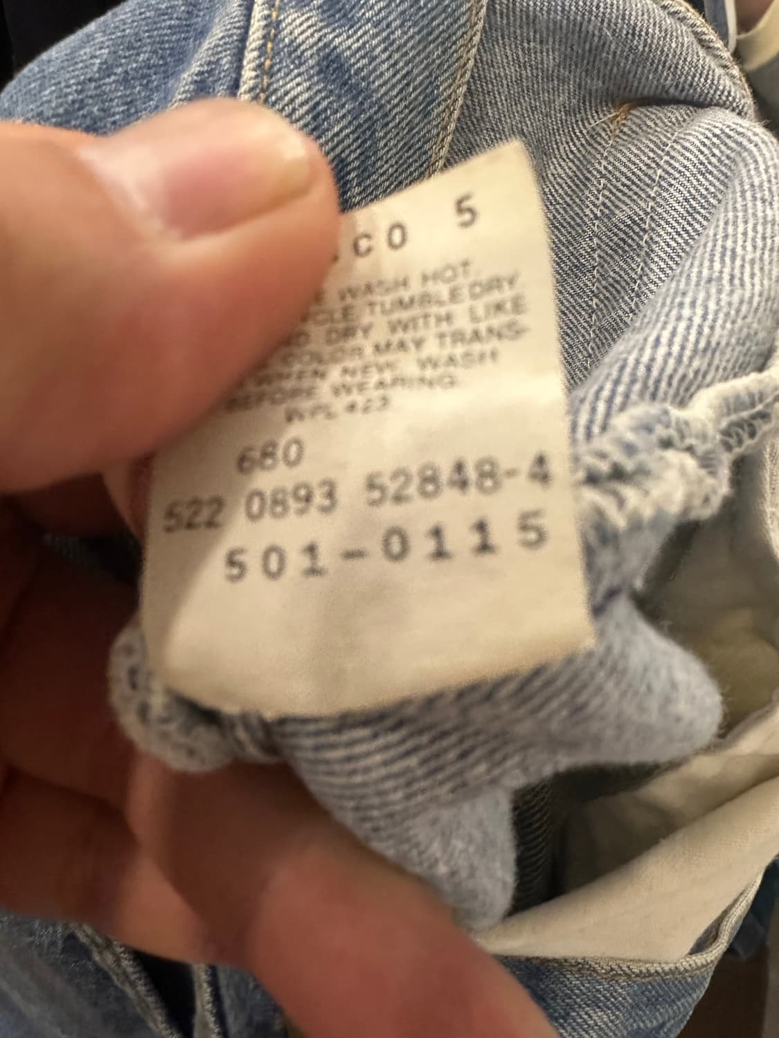 30)90s 리바이스 501 상품이미지5