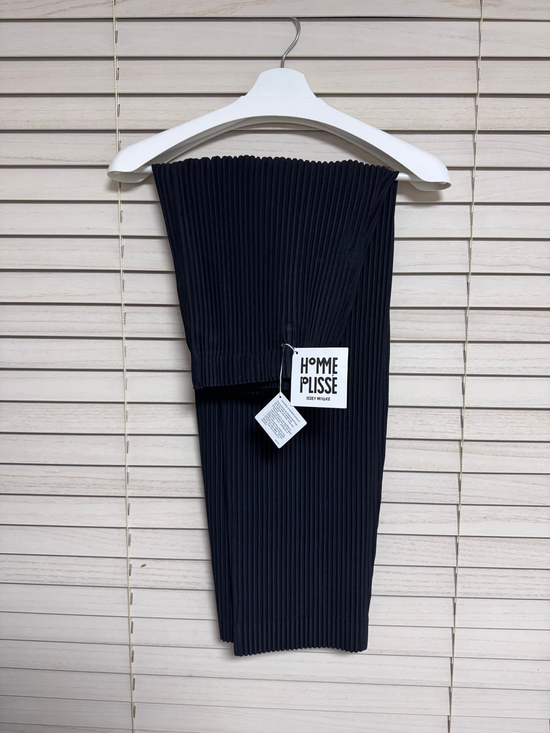 옴므플리세 베이직 스트레이트 팬츠 상품이미지2