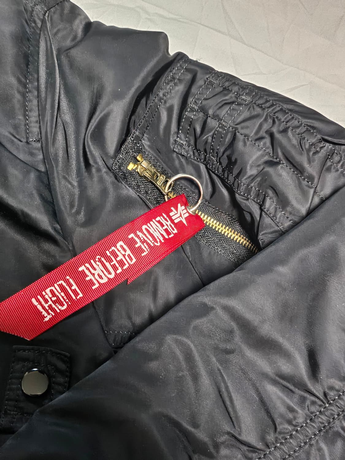 Alpha Industries B-15 봄버 자켓 S 상품이미지3