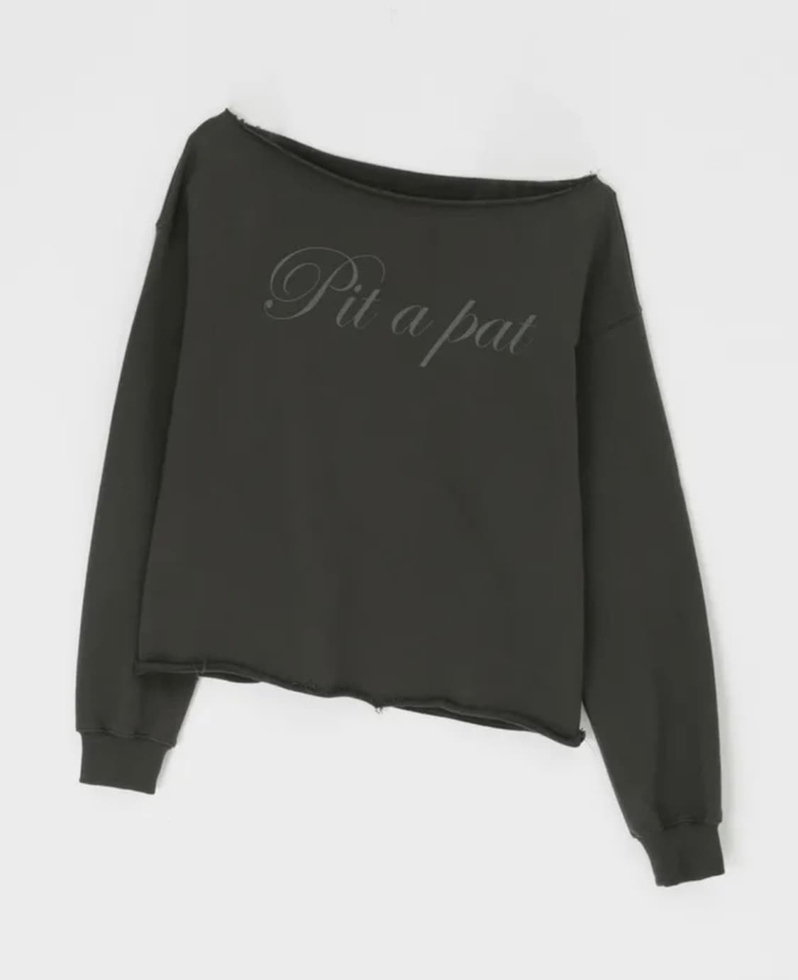 블랙업 제작 키피니 보트넥 프린팅 긴팔티 상품이미지2