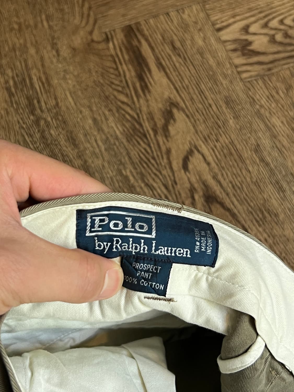 [34]폴로 랄프로렌 PROSPECT PANT 카키 치노 팬츠 상품이미지6