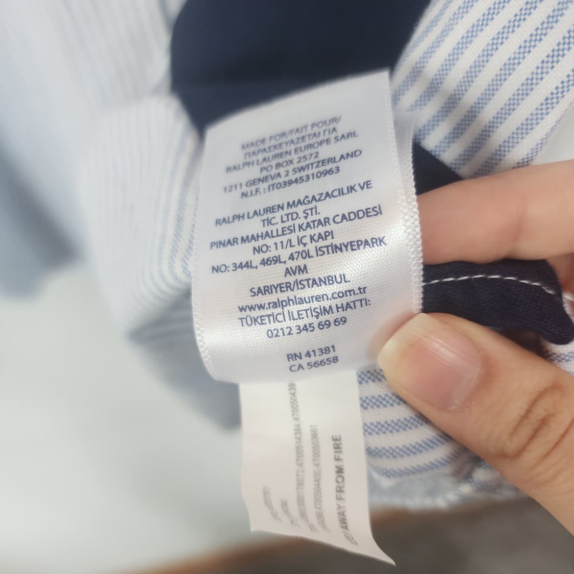 폴로 랄프로렌 아동 스트라이프 셔츠 남방 상품이미지6