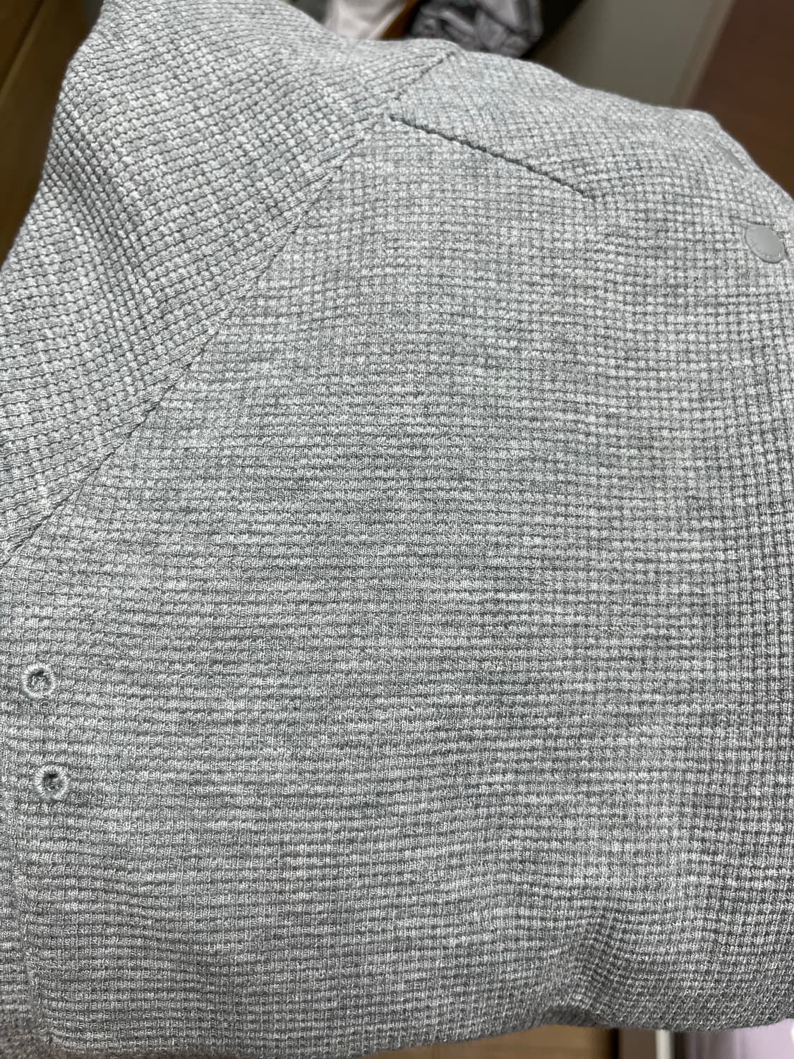 산산기어 서킷후드집업 멜란지 그레이  상품이미지5