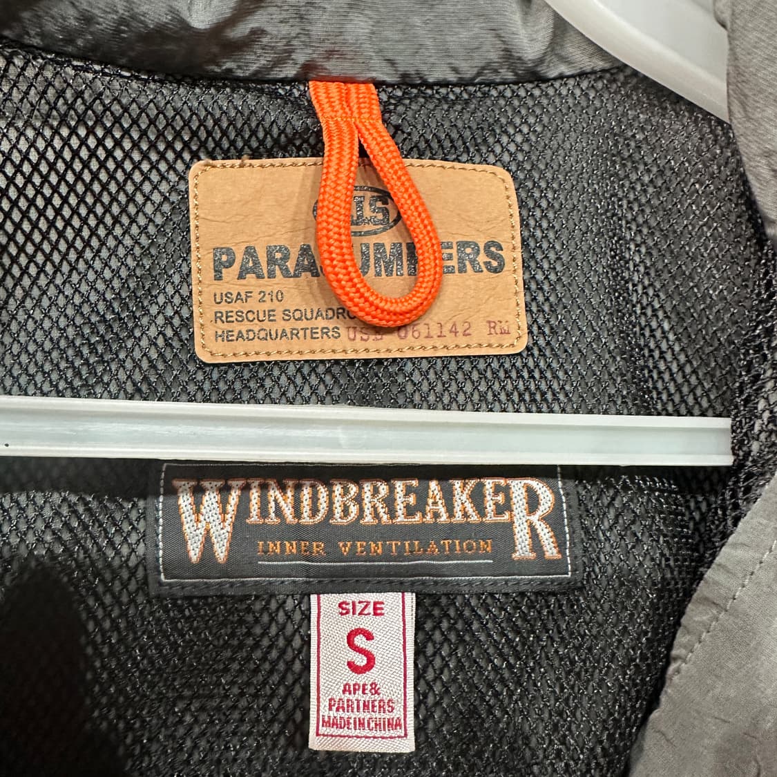 파라점퍼스 윈드브레이커 바람막이 자켓 여성S 상품이미지5