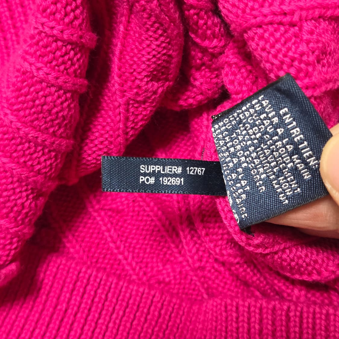 Polo Ralph Lauren 폴로 랄프로렌 스포츠 터틀넥 케이블 반팔 상품이미지5