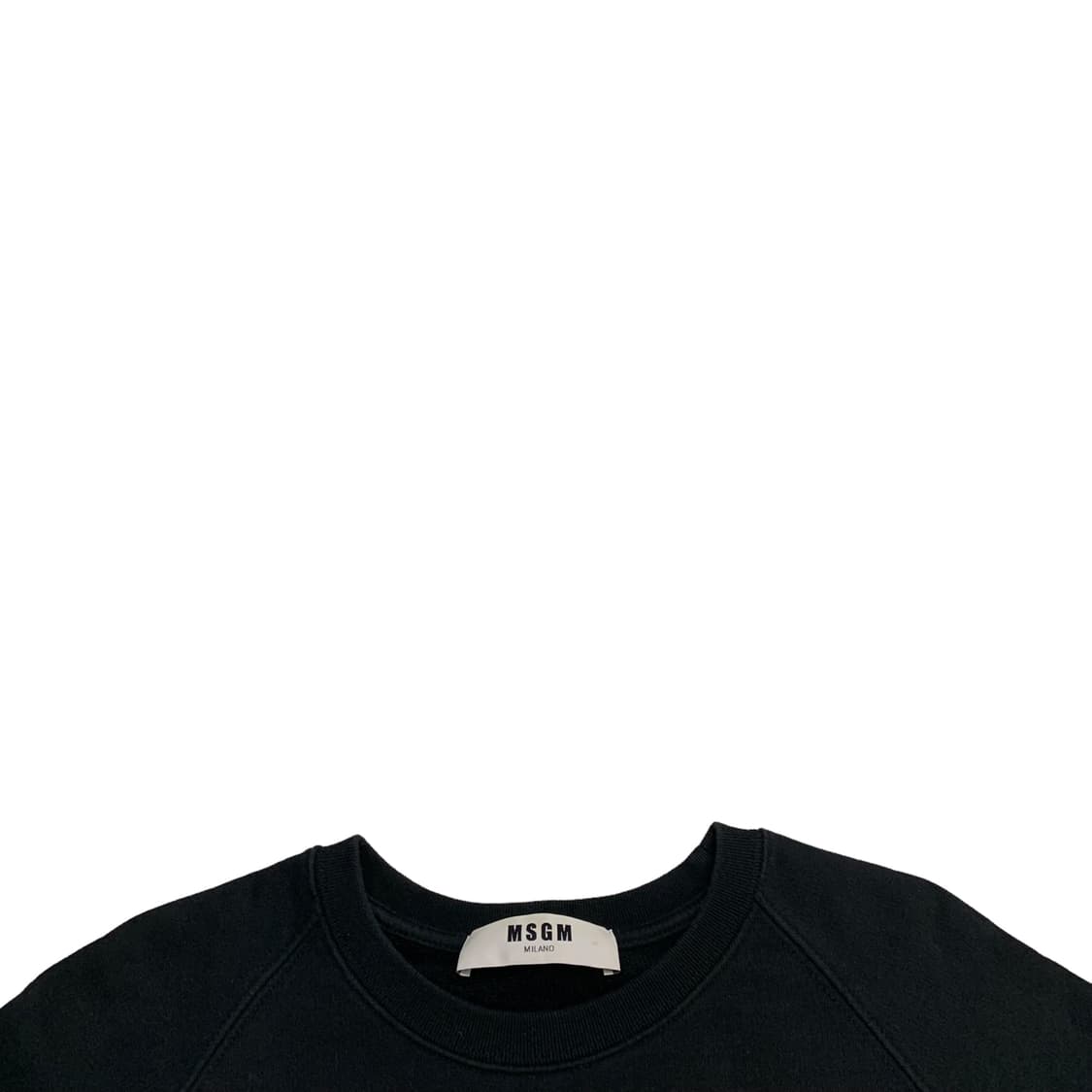 Msgm 블랙 맨투맨 상품이미지3