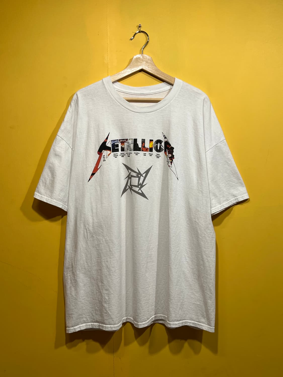 메탈리카 Metallica 앨범 아트워크 빈티지 티셔츠 2XL 상품이미지2