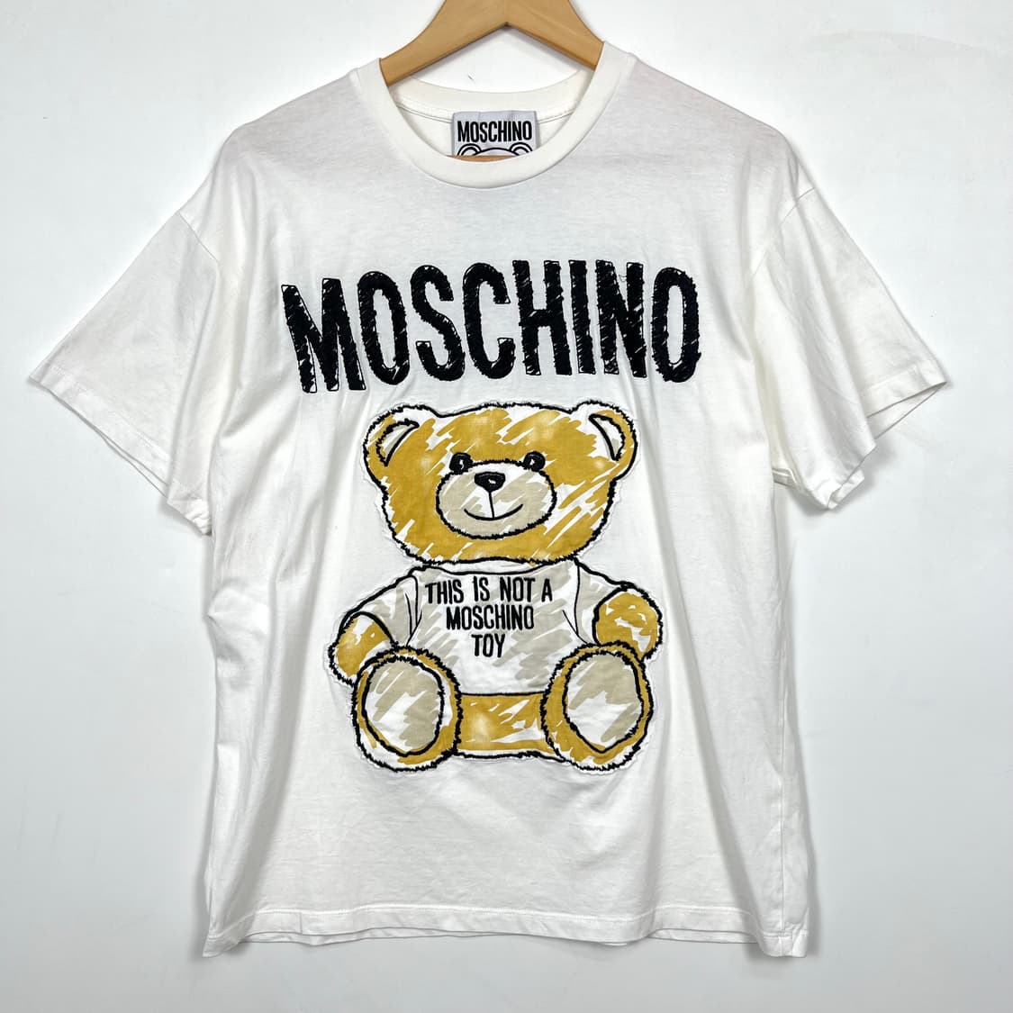 MOSCHINO 모스키노 낫 토이 베어 반팔티 상품이미지1