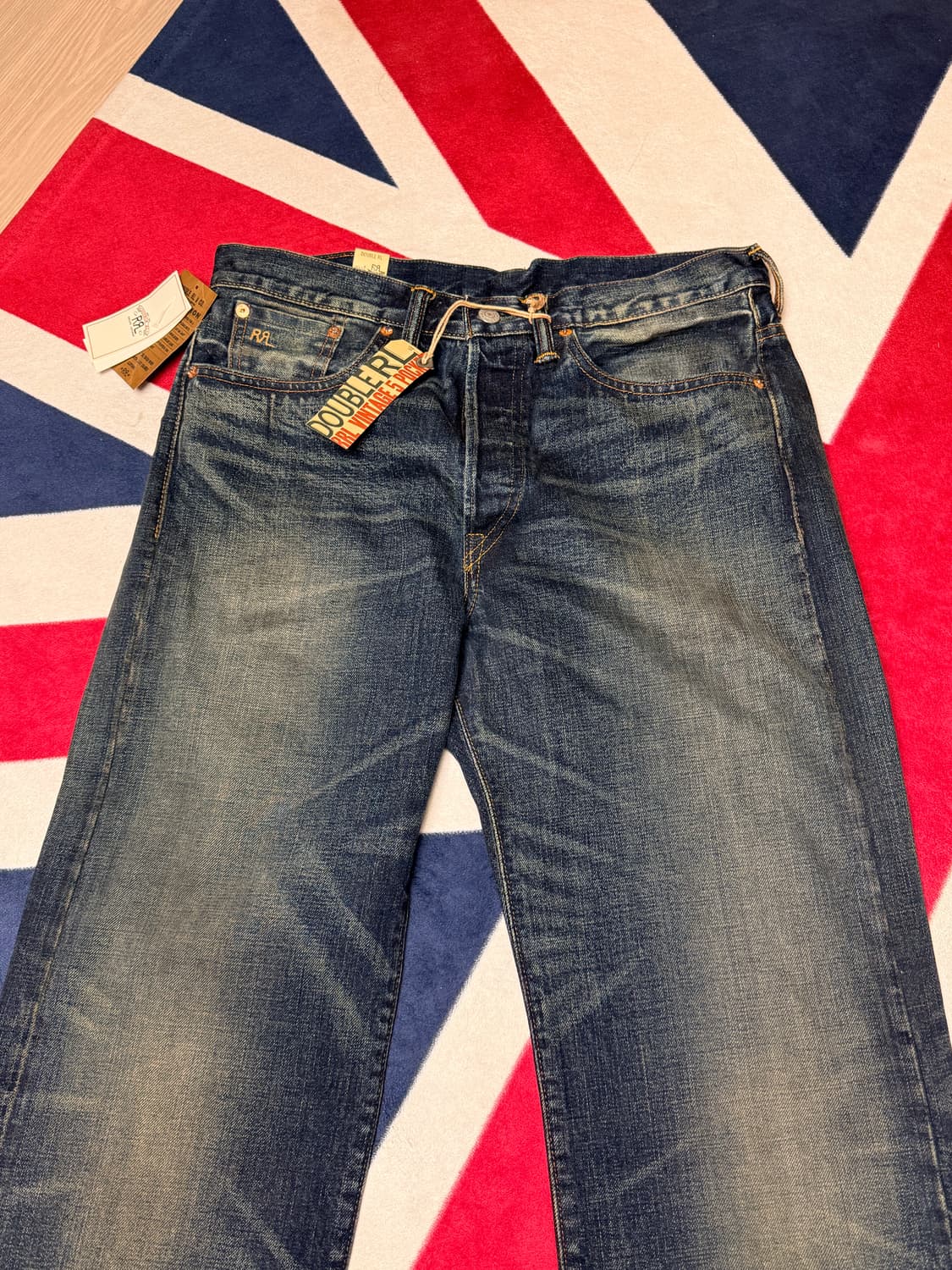 RRL 빈파포 기빈스 34x34 새상품 상품이미지1