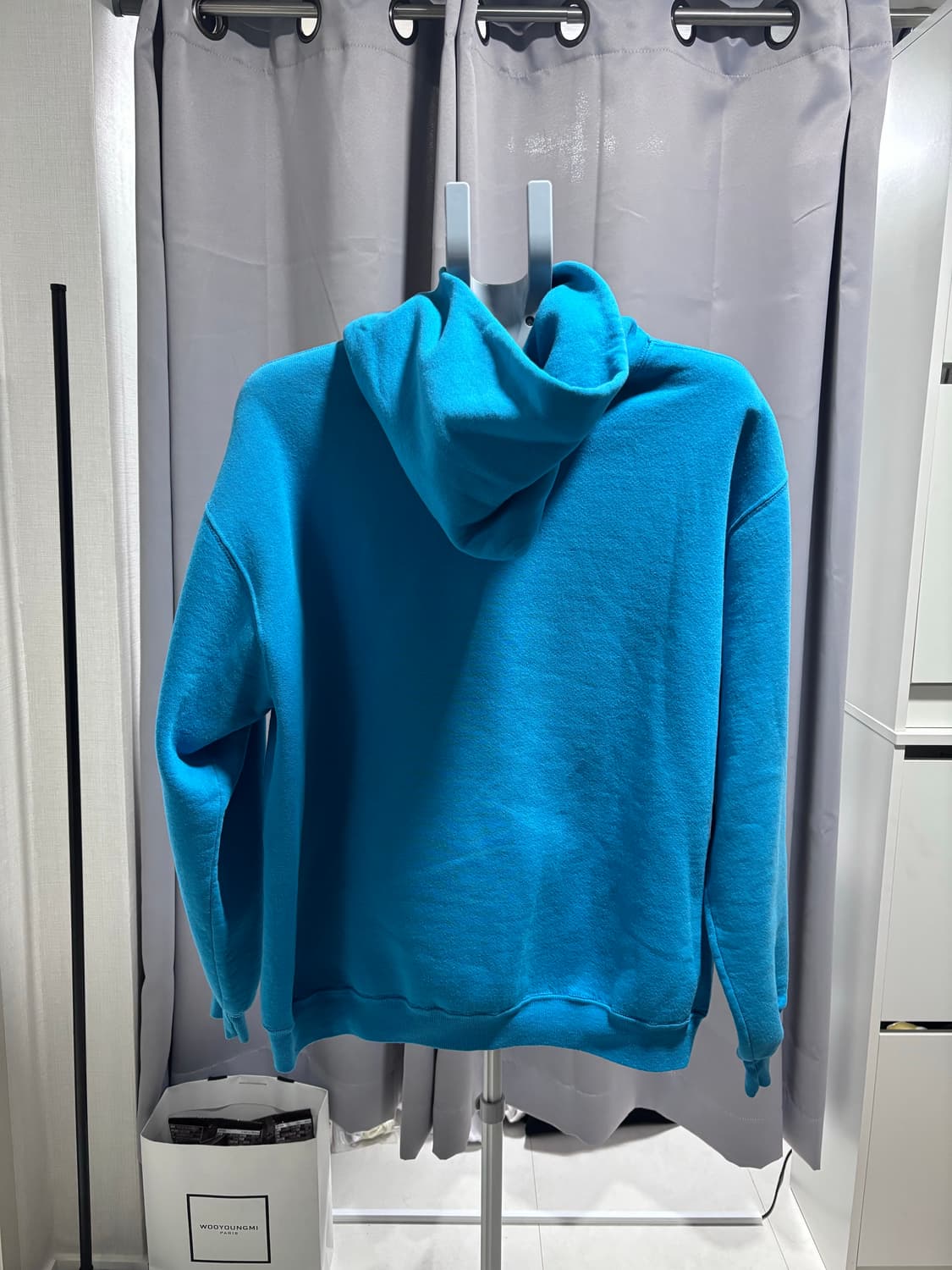 [XL]러셀 애슬레틱 후드 틸 블루 made in usa 상품이미지2