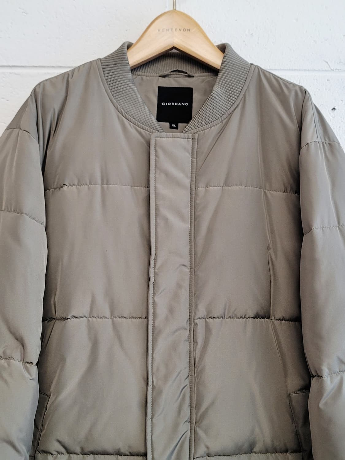 지오다노 오버핏 패딩봄버자켓(점퍼) 판매 상품이미지3