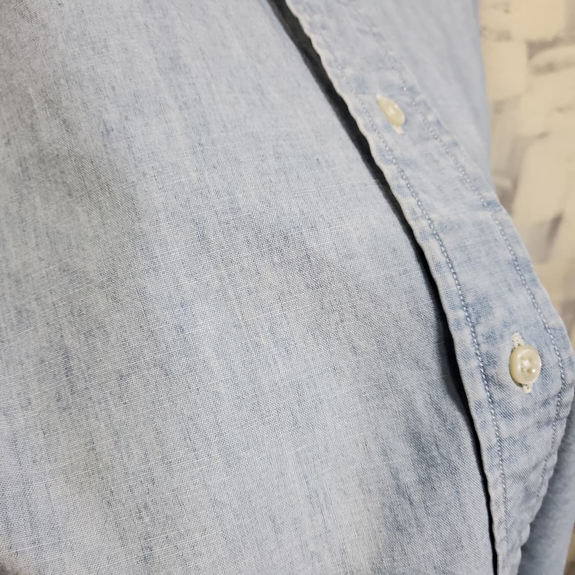 폴로랄프로렌 클래식핏 데님 긴팔 셔츠 상품이미지6