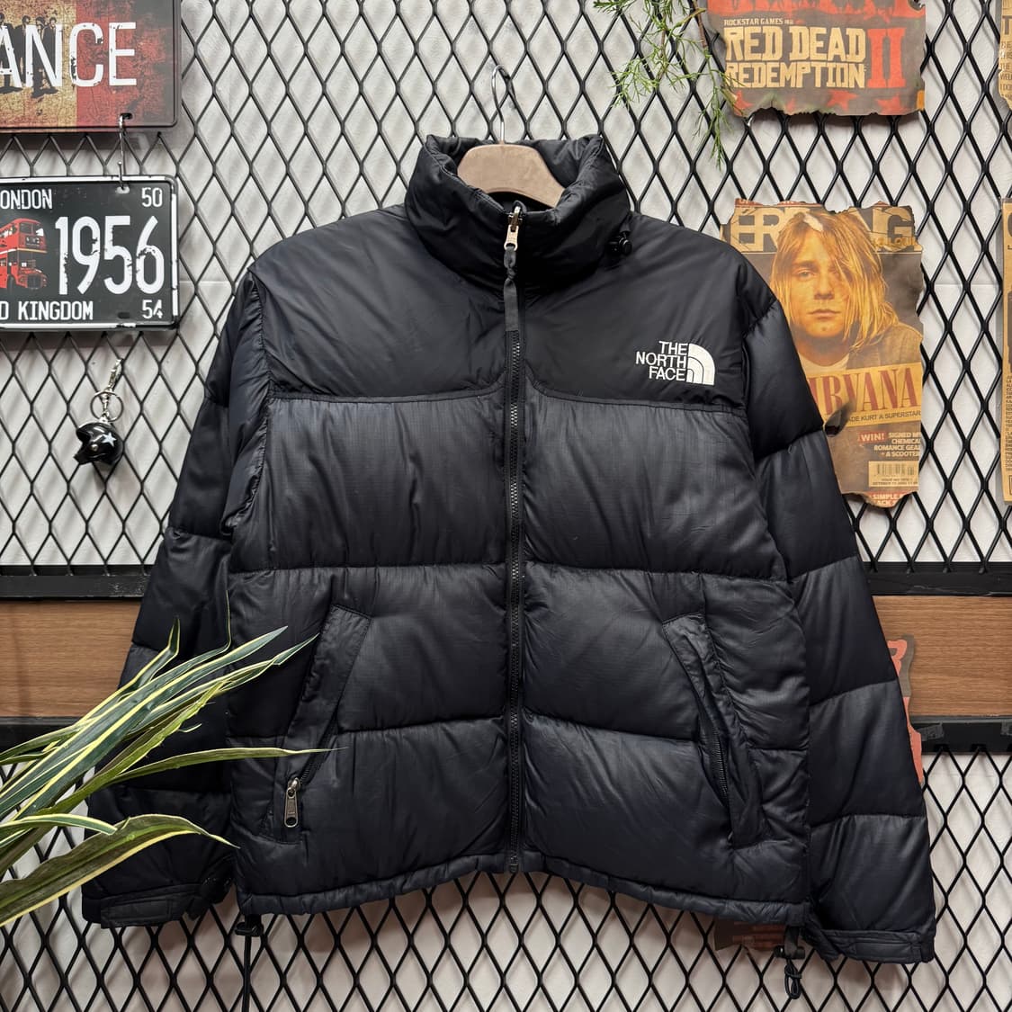 00s 노스페이스 클래식 눕시 다운 패딩 자켓 블랙 상품이미지1