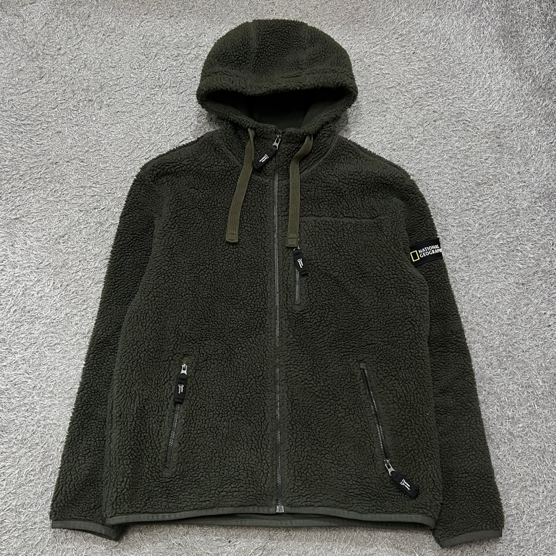 [105] 내셔널지오그래픽 양털 후드집업 상품이미지2