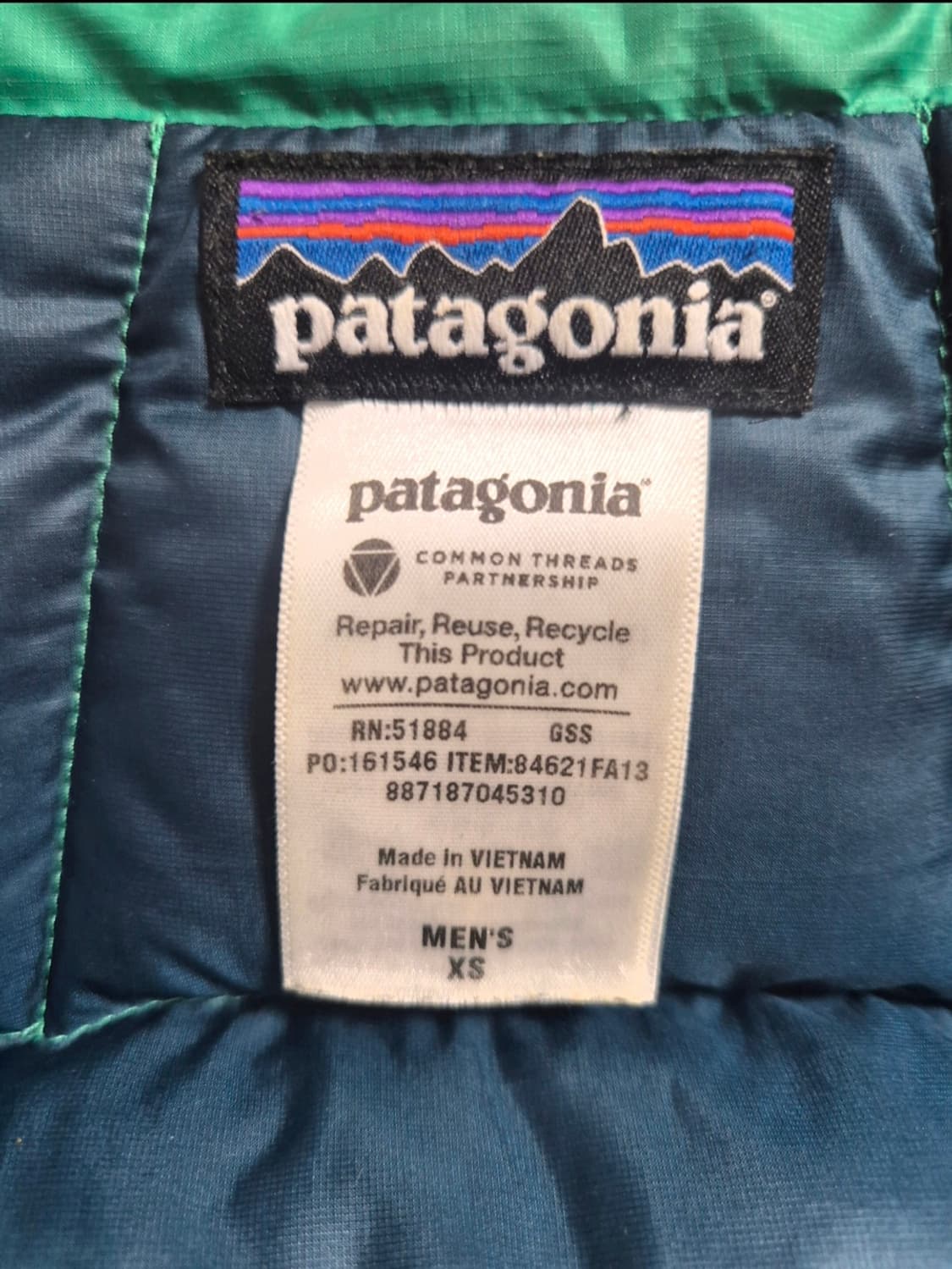 파타고니아 다운스웨터 경량패딩 베스트 상품이미지5