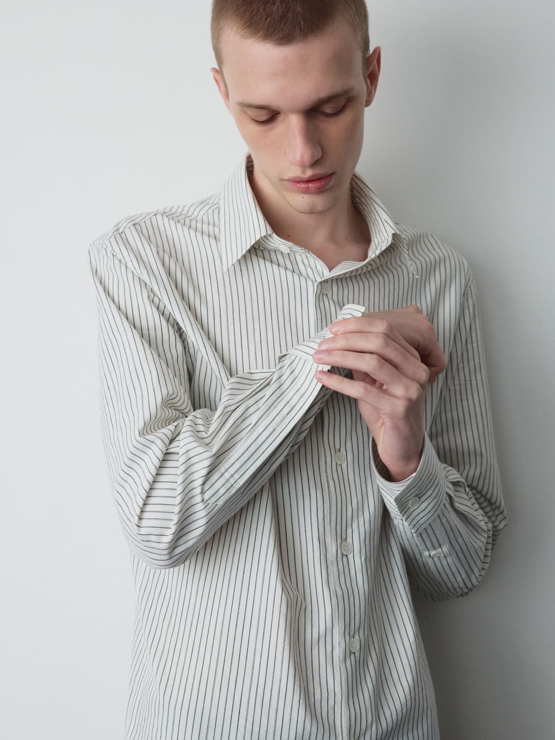 LYJEL SEVICE STRIPE SHIRT 상품이미지1