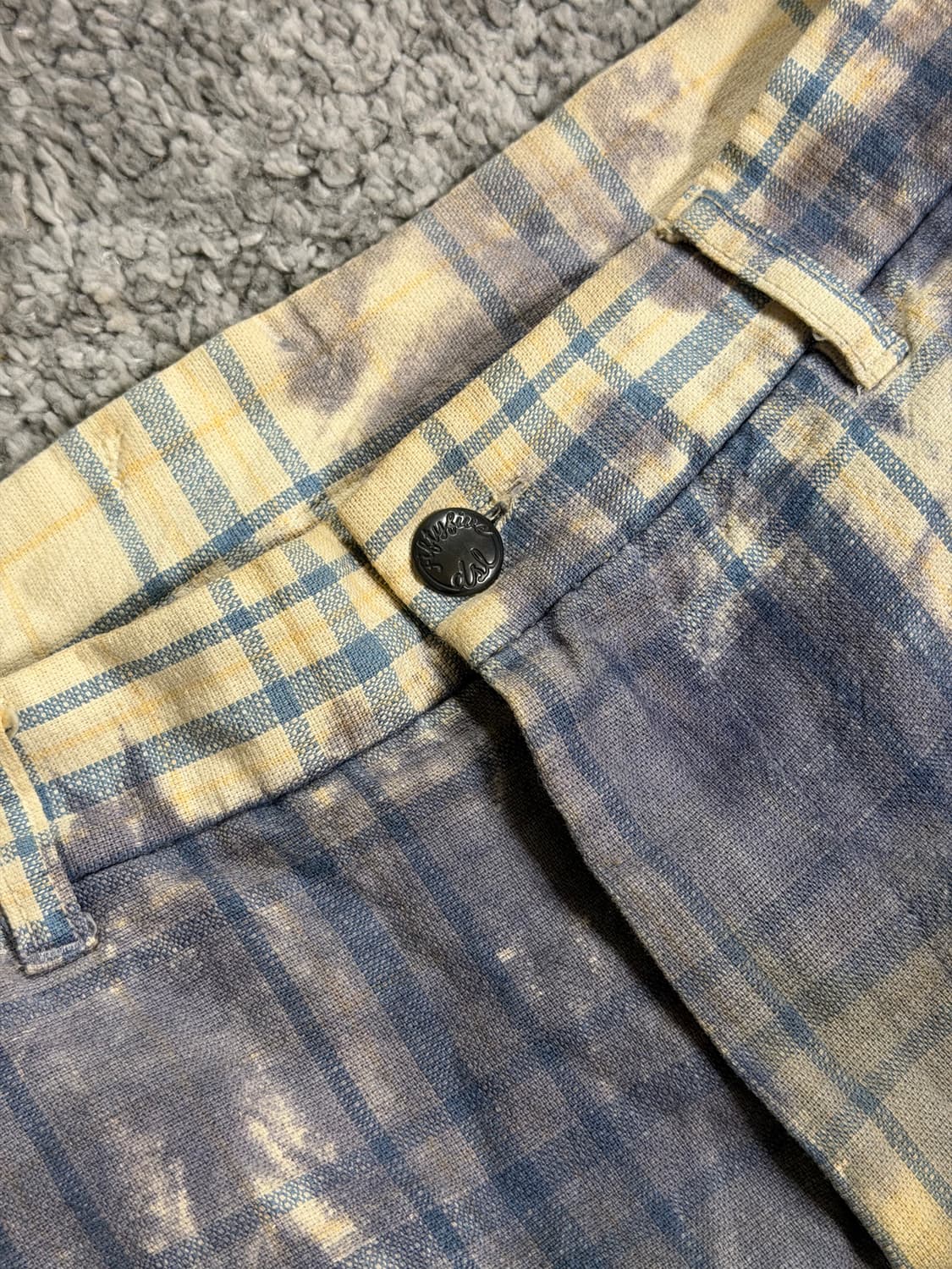 디젤 55dsl 타이다이 체크 팬츠 상품이미지5