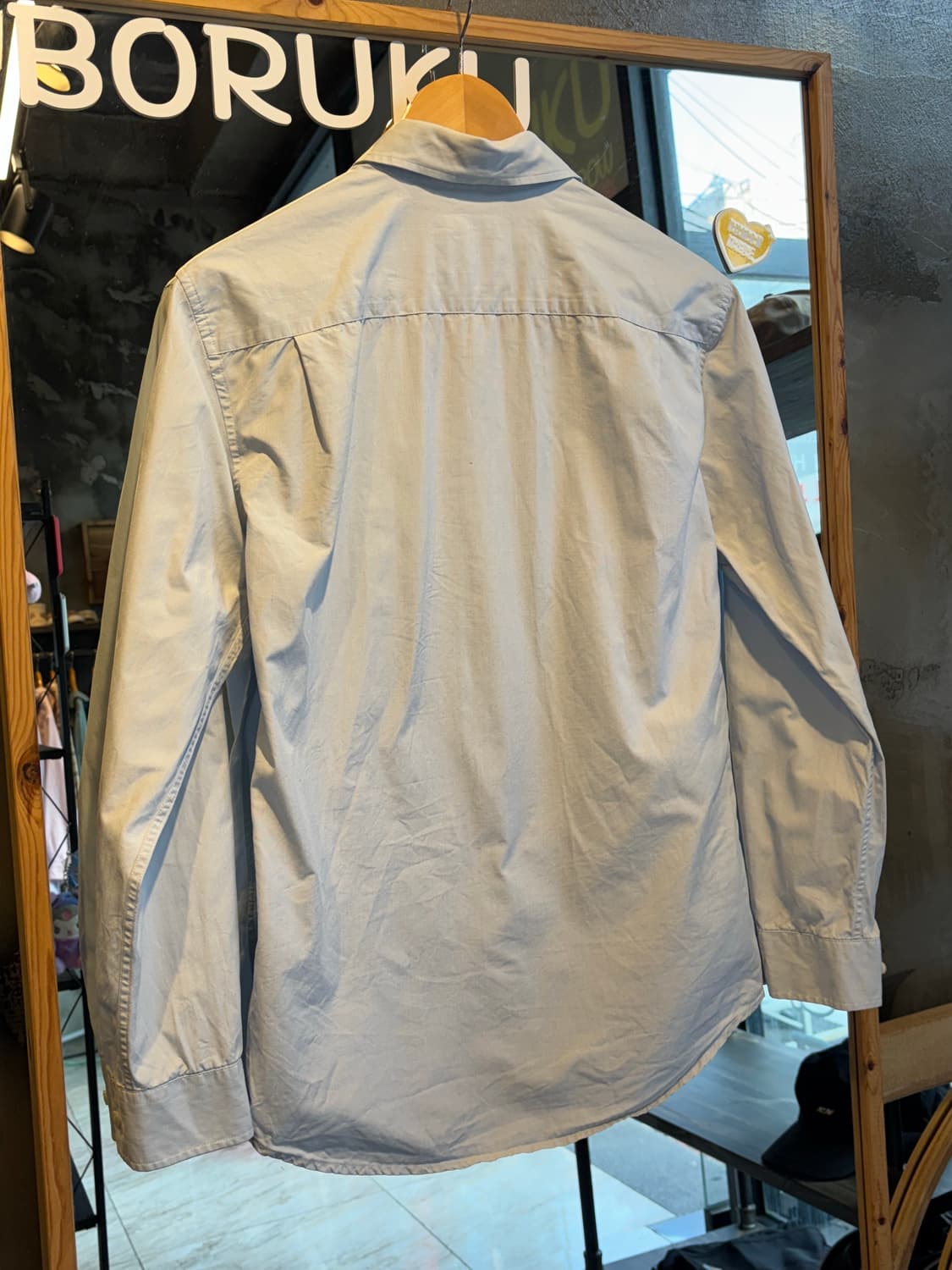 라코스테 슬림핏 셔츠 38 상품이미지6