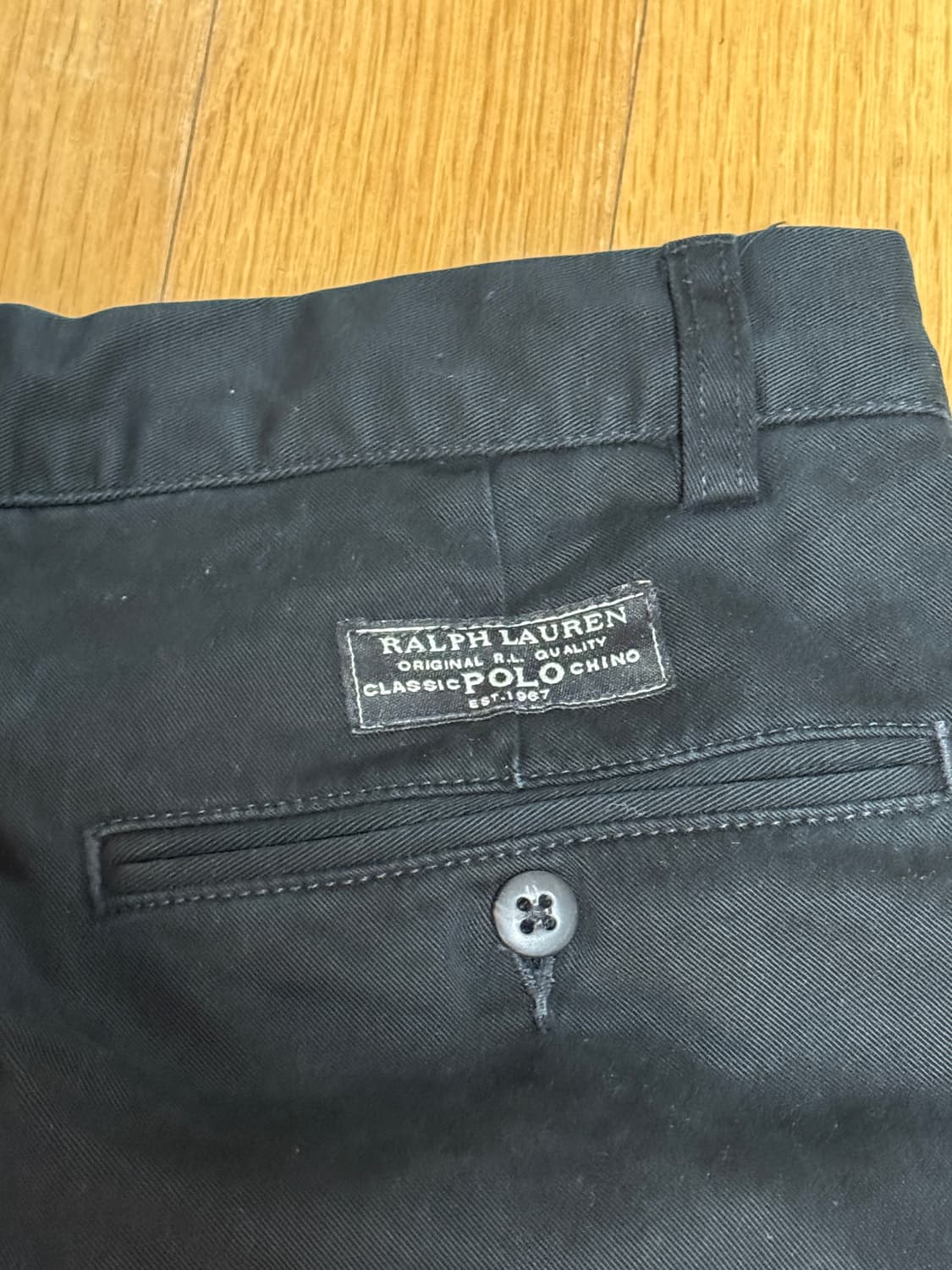 [31]폴로 랄프로렌 앤드류 Andrew 팬츠 블랙 상품이미지4